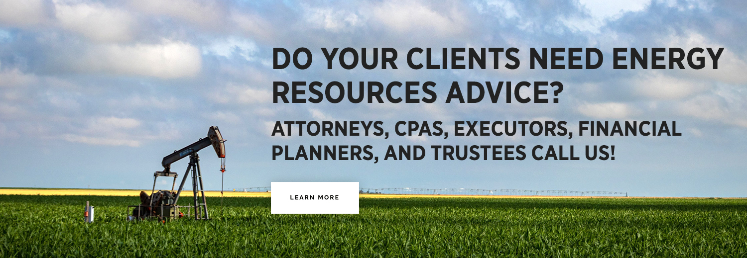 Do your clients need energy resources advice?